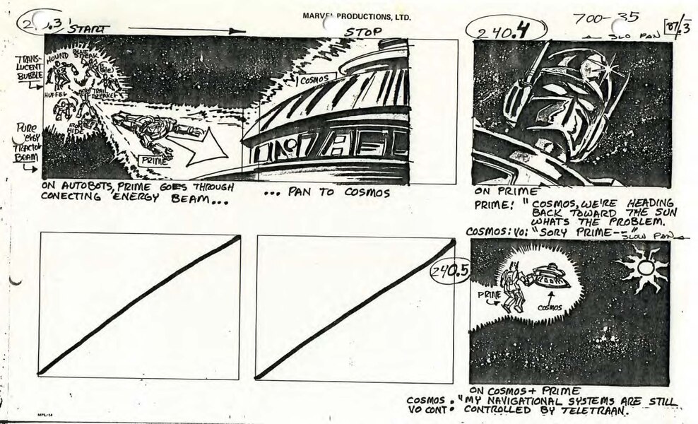 35 Megatron's Master Plan, Part 2 Storyboard (Additional Material) Page 03 (3 of 3)